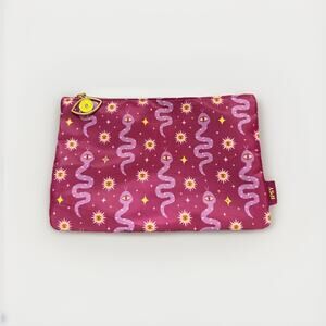 New Ipsy Glam Bag October 2025 Halloween, Bag Only, Snake Evil Eye Zipper Pull